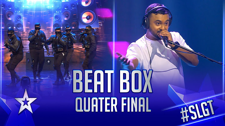 BEAT BOX QUATER FINALS #SLGT | Sri Lanka's Got Talent | Sirasa TV