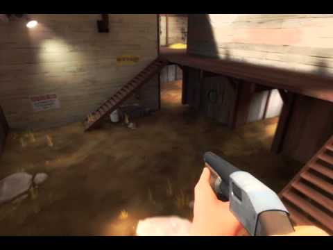 Engineer killing with shotgun with Enemey Intelligence - TF2