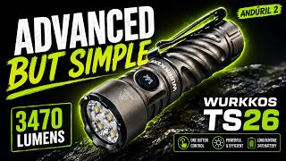 The Most Advanced Flashlight Is Actually Easy to Use (Wurkkos TS26)