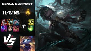 SUPPORT Senna vs Yuumi - NA Grandmaster Patch 26.8
