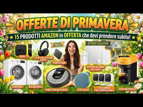 15 PRODOTTI AMAZON in OFFERTA che devi prendere subito!