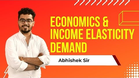 CSEET Economics Cross elasticity & Income elasticity demand _24th june l By - Abhishek Sir #cseet