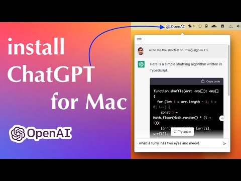 How to install ChatGPT for Mac | install ChatGPT for desktop