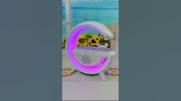 G Shape Bluetooth Speakers + Lamp+ Phone charger #shorts #gadgetsonamazon #gadgets #gadgetsforhome