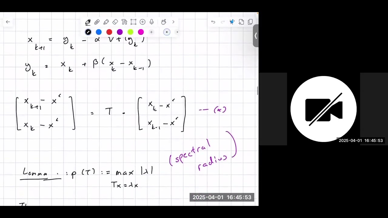 Acceleration Algorithm Acceleration Recap and ADAM algorithm - YouTube