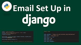 Lesson 15: Email Setup in Django (Part 2) #django #webdevelopment #python