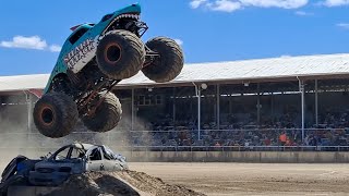 Monster Truck Wars Urbana IL 5-11-24 QUAD wars Shark Attack frestyle!