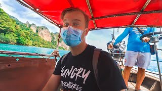 Travel THAILAND with NO Tourists in 2020 - Abandoned Krabi and Khao Sok Dam Motorbike Tour