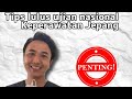 Tips lulus ujian keperawatan Jepang (kangoshi kokkashiken)