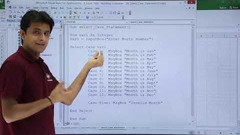 Excel VBA - Select Case Statement