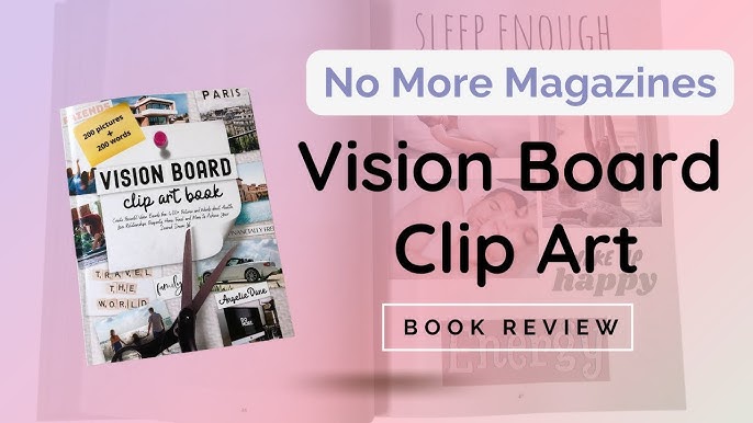 Once Upon a Vision: Build a Vision Board Book Workbook – Dream to Publish