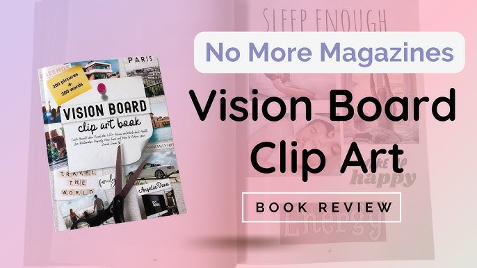 Vision Board… word art?! A book review 