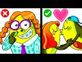 NERD vs POPULAR GIRL || How to Become Cool in 24 Hours || Avocado Couple