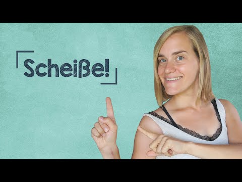 German Lesson - How to Say "Shit" in German - B1