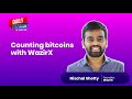 Counting bitcoins with WazirX