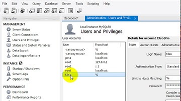 How to delete a user in MySQL Workbench