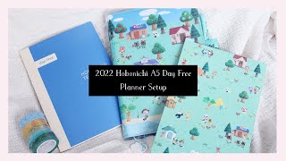 2022 Hobonichi A5 Day Free Planner Setup and Flipthrough | Bullet Journal | Ana Jolene Printables