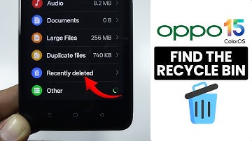 [ColorOS 15] How to Find the Recycle Bin on ANY Oppo Phone - Locate Trash Files