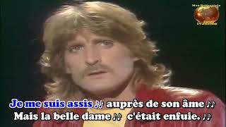 Video thumbnail of "Christophe  - Aline - karaoke  (1979)"