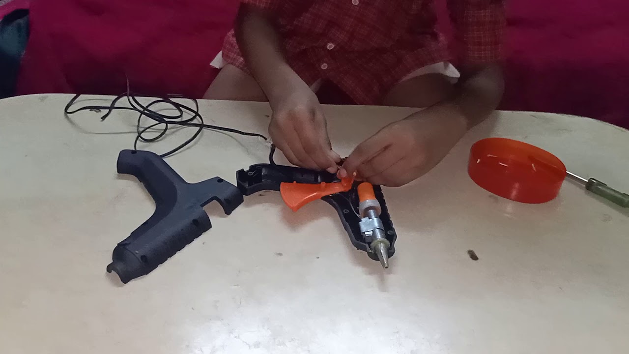 How to fix a glue gun parts YouTube