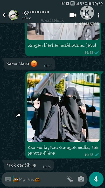 Angkat lah kepalamu ukhti #whatsmock #shorts