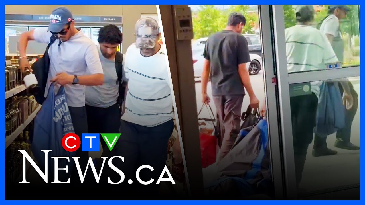Thieves caught on camera stealing booze from LCBO