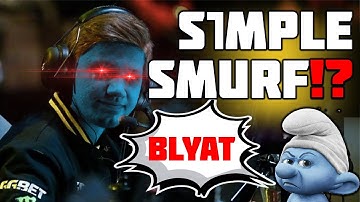 s1mple SMURF goes CRAZY❗️❓ INSANE CLUTCH 🔥💥