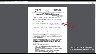 2018 AUYVC Online Application Tutorial