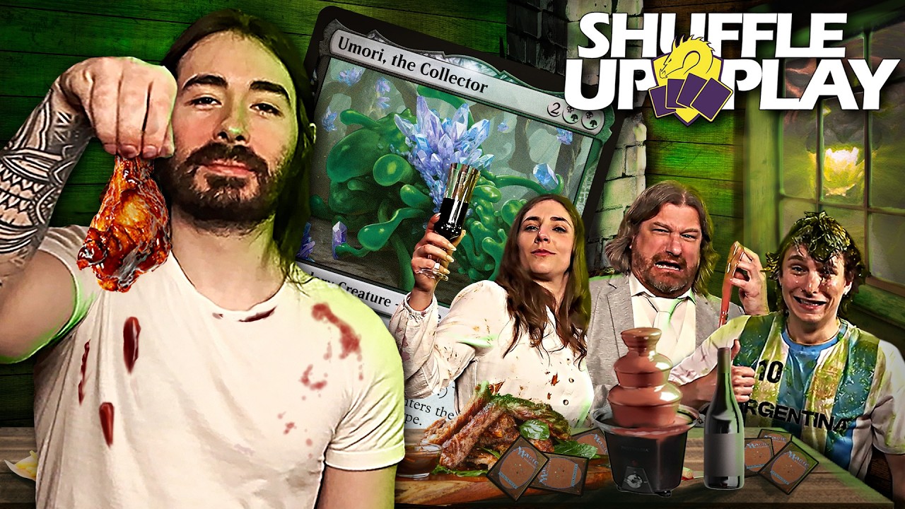 MoistCr1TiKaL and Slimecicle Play Messy Commander! Shuffle Up & Penguinz0 #105 | Magic The Gathering thumbnail
