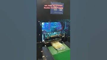 Do you like this noodles vacuum packaging machine?#packingmachine #packagingmachine#machine#machines