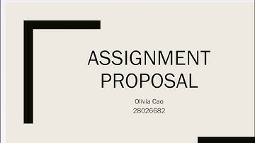 Assignment proposal for Globalisation