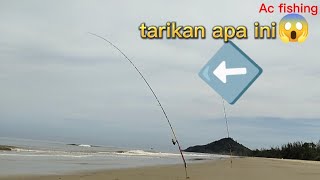 #surfcast tarikan ikan apa ini gaiss😱 spot telinting beach papar