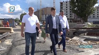 Личный контроль: Андрей Чесноков отправился в рейд по объектам стройки