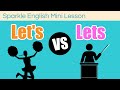 Lets vs lets what is the difference  homophones esl  learn english free mini lesson