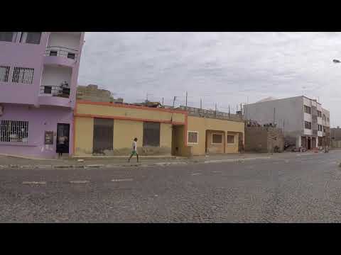 Cabo Verde Sal Espargos Town Center, Gopro / Cap-Vert Sal Espargos Centre ville, Gopro