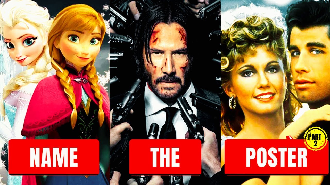 GUESS 100 Movies From The POSTER! 🎬 Part 2 of 5