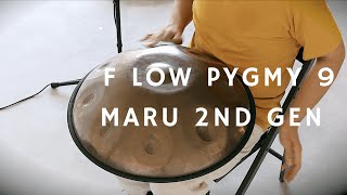 Handpan(ハンドパン )[アトリエマルモデル] F Low Pygmy 9 (Maru 2nd 