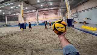 Beach volleyball first person 3x3 team «Dream Team» | Highlights