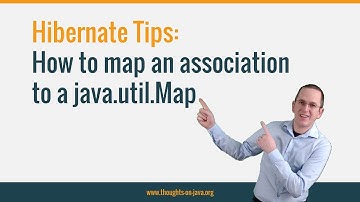 Hibernate Tip - How to map an association to a java.util.Map