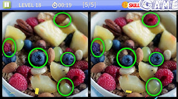 Find & Spot the difference game | Fruits Pack | Level 1 - 100 Walkthrough
