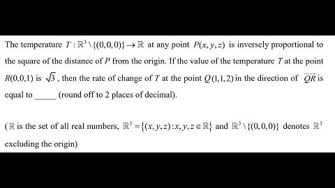 Question on Directional Derivative in GATE 2019 Exam