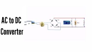 How to make an AC to DC converter at home using the transformer | 220v to 12 v converter at Home