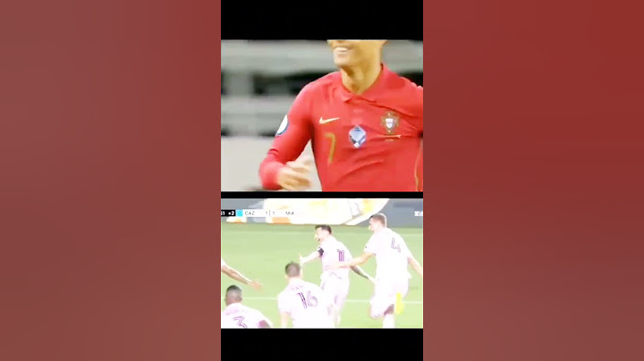 Το φάουλ του Messi και του Ronaldo.