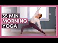 35 min morning yoga to stretch  energize