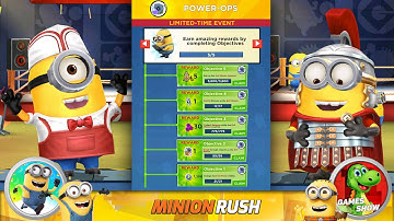 Minion Rush Despicable Me Power Ops Limited Time Event Agent Prize Pod gameplay walkthrough