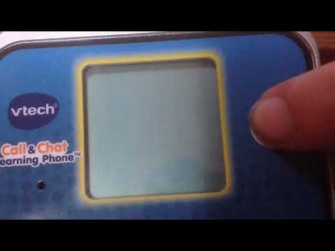 VTech: Call & Chat Learning Phone on Low Batteries