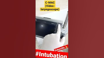 C-MAC videolaryngoscope #intubation #emergency #shorts #ytshorts
