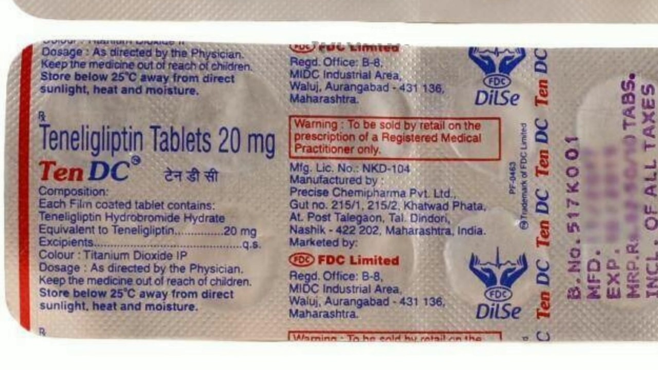 Ten DC tablet use side effect dosage review in tamil YouTube