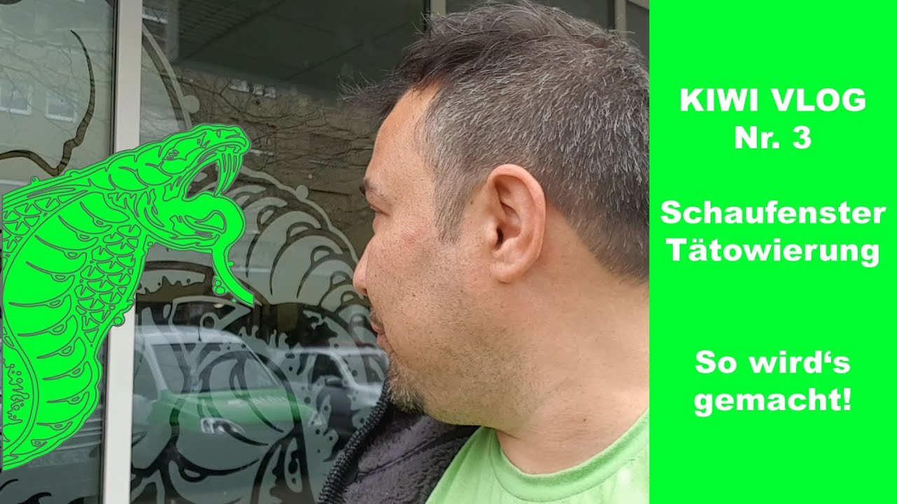 HAMMER DESIGN Schaufensterfolie - Glasdekor - Milchglasfolie - Kiwi Werbetechnik