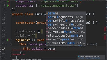 Parsing path parameters in Angular cs5610 sp20 12105